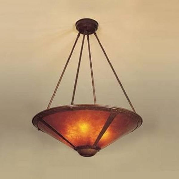 Craftsman Mesa Chandeliers Mica Lamp Company