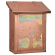 Oak Tree Mailbox - AF-3121 VERTICAL