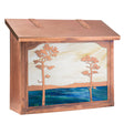 Monterey Pine Mailbox - AF-133 LARGE