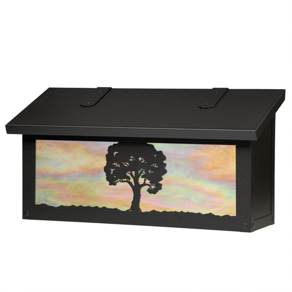 Oak Tree Mailbox - AF-3122 HORIZONTAL