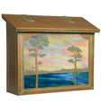 Monterey Pine Mailbox - AF-133 LARGE