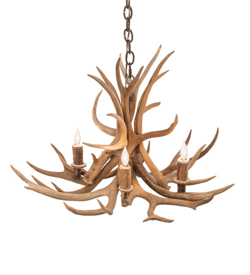 Antlers Mule Deer Chandelier 213675