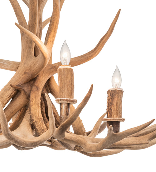 Antlers Mule Deer Chandelier 213675