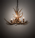 Antlers Mule Deer Chandelier 213675