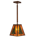 Tall Pines Copper Pendant 10" 240017