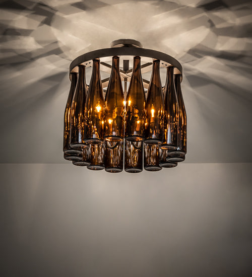 Wine Bottle Chandelier 243695