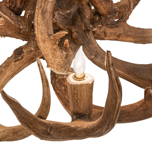 Antlers Elk & Mule Deer Chandelier 247856