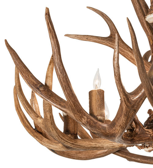 Antlers Elk & Mule Deer Chandelier 247856