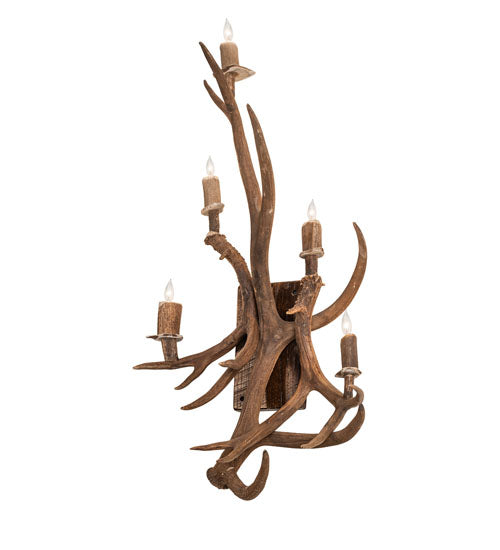 Elk & Mule Deer Wall Sconce 247860