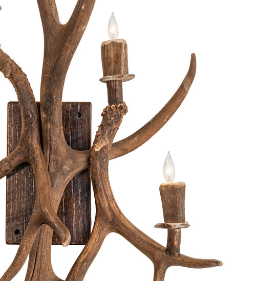 Elk & Mule Deer Wall Sconce 247860