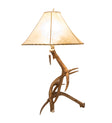 Antlers Elk & Mule Deer Table Lamp 249163