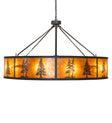 The Pines Rustic Chandelier 62" 256718